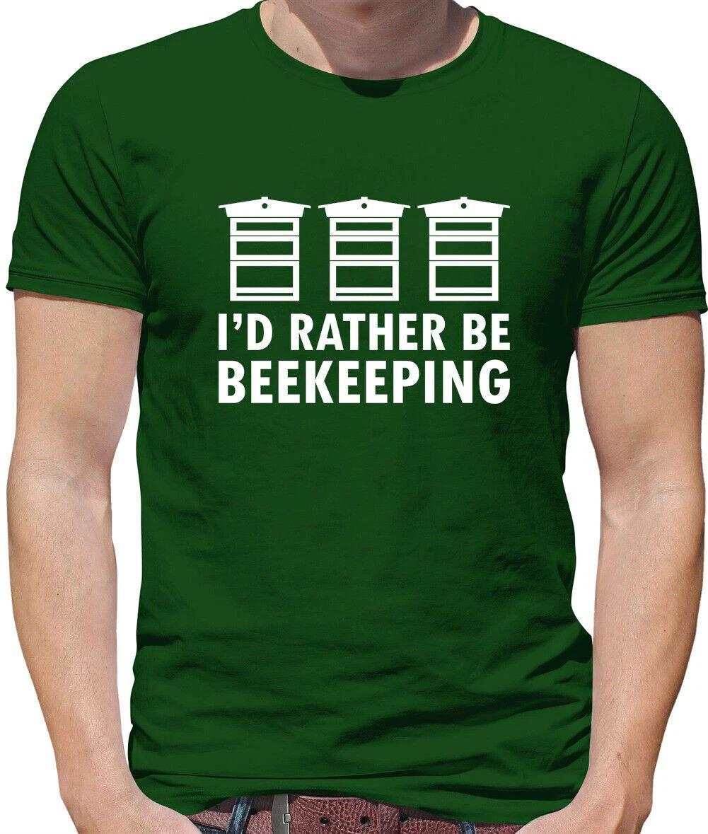 

I D Rather Be Apiculture - T-Shirt - Apiculteur Abeille Abeilles Keeper XL