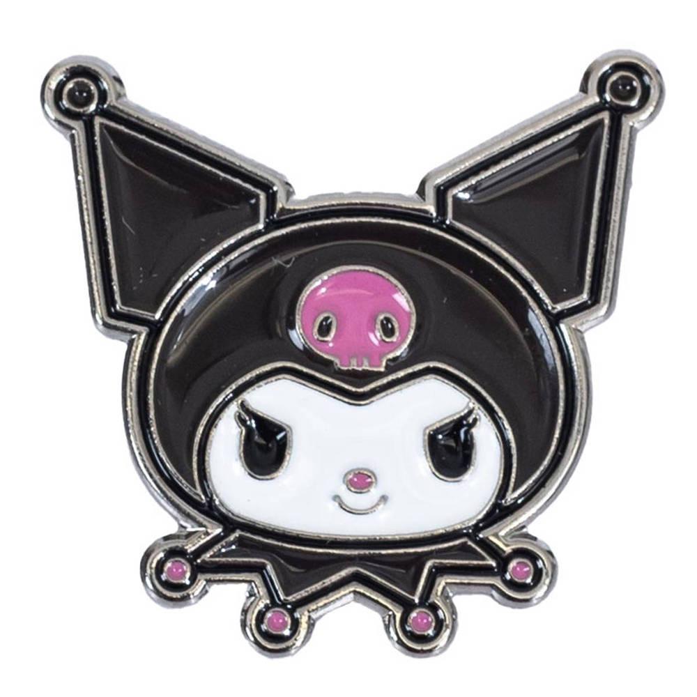 Sanrio Enamel Kuromi Badge