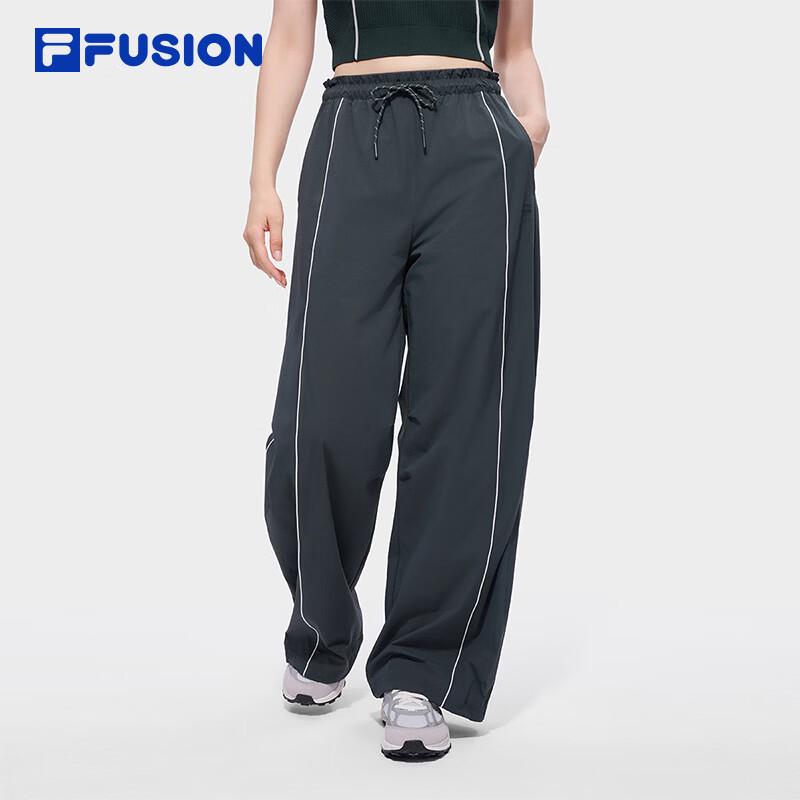 FILA FUSION Women's Loose Wide-Leg Woven Pants