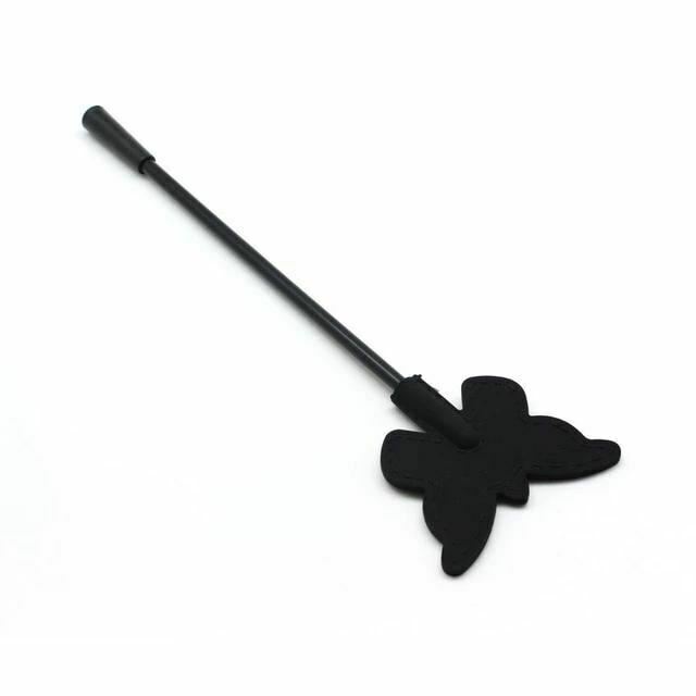 Butterfly Silicone Crop Spanking Paddle Sex Whip Impact Play Fetish Crops