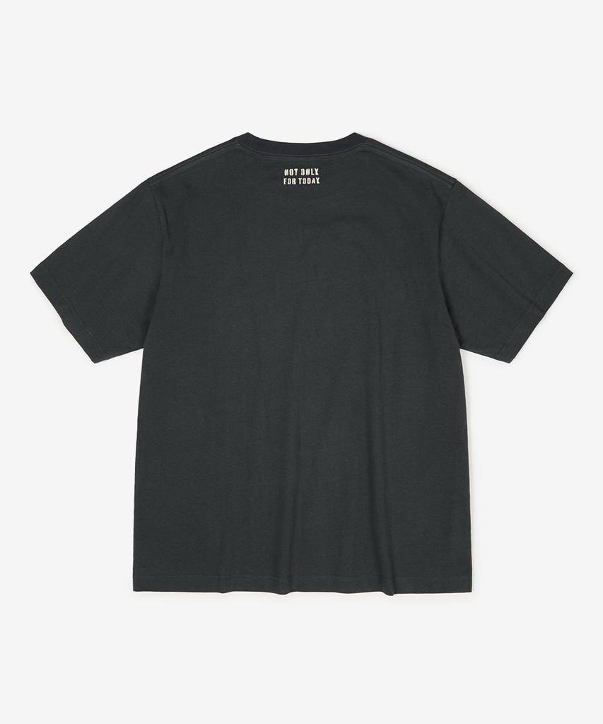 NOT ONLY FOR TODAY Route 88 Short Sleeve T-Shirt [Dark Gray]