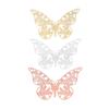 Ornament Party Supplies 3D Hollow Mariposas Decals Gold Silver Rose Gold Butterfly Wall Stickers