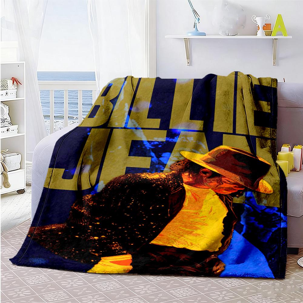 Michael Jackson Blanket Durable Comfort Great For Sofa Livingroom Office Allseason Use Stylish Decor Perfect Gift For Relatives And Friends
