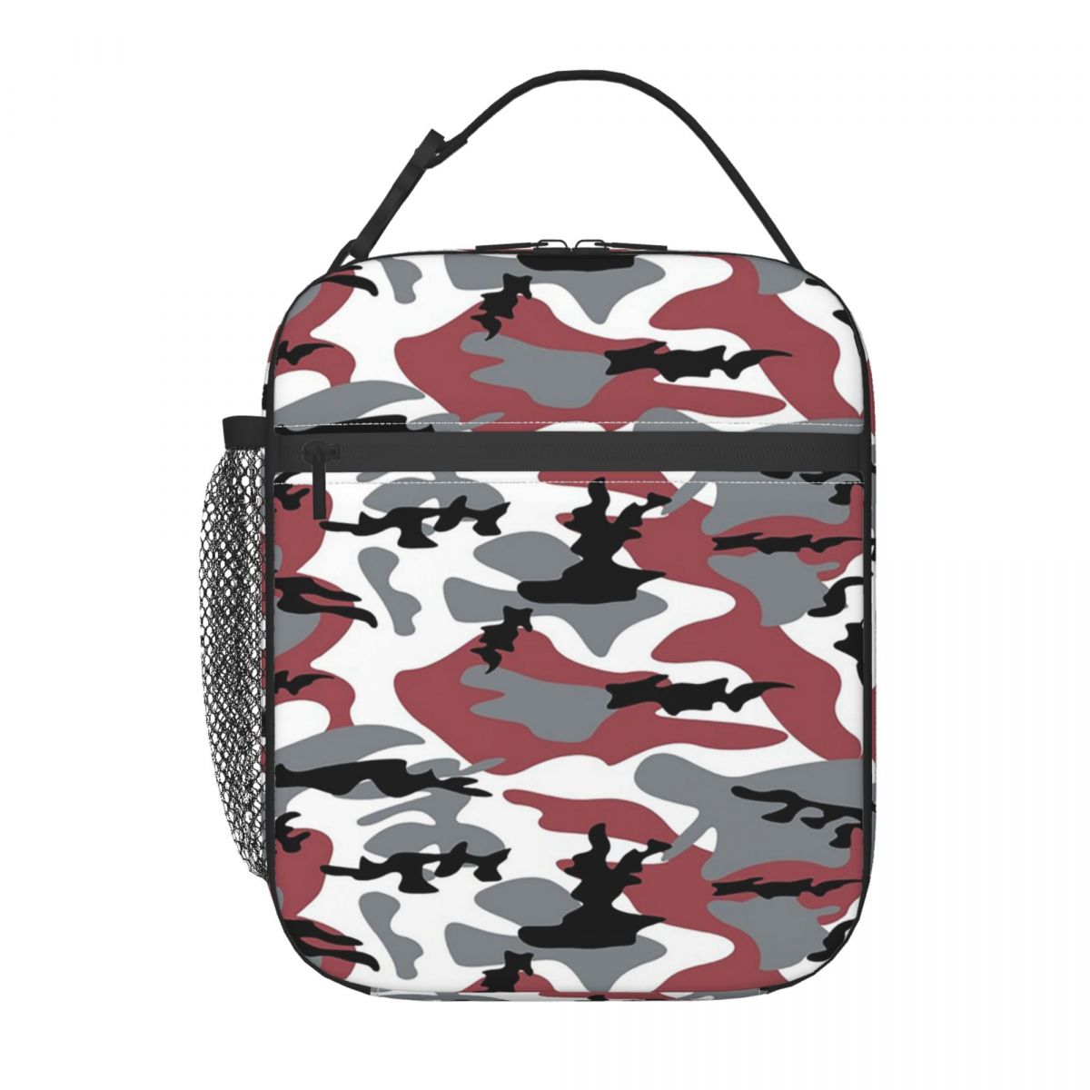 

Camo Camouflage Insulated Lunch Bag for Women Children Leakproof Food Boxes Thermal Lunch Box Tote One Size