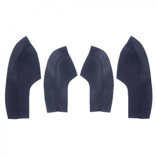 Door Armrest PU Leather Surface Shell Cover Trim Fit for Honda 10th Civic 16-18