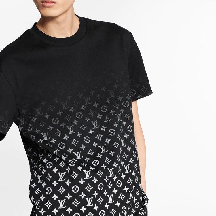 Louis Vuitton T Shirt Men's Black 1A89Z0