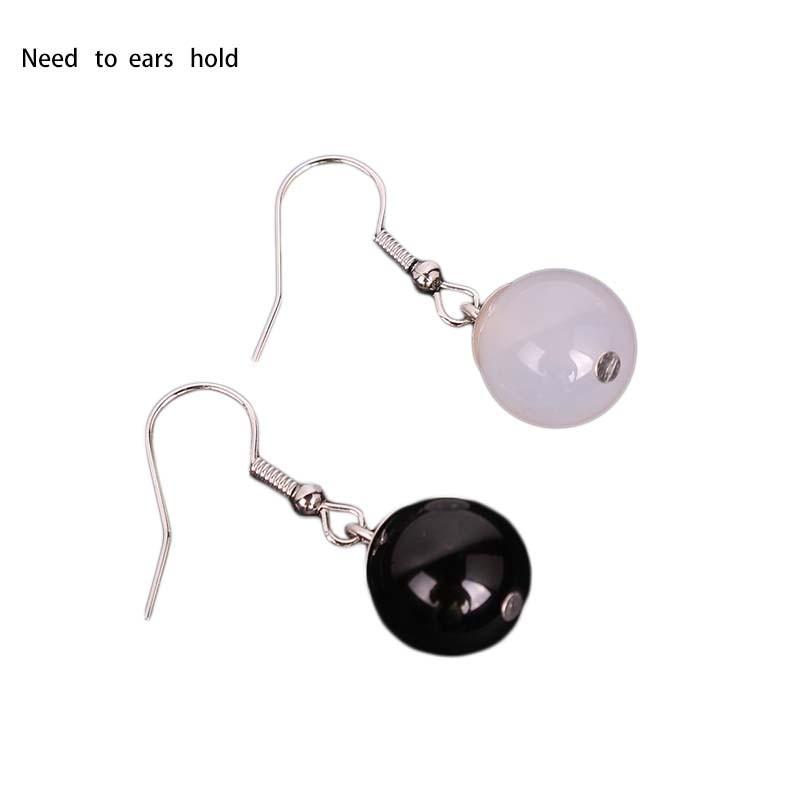 Stunning 2pcs Genshin Qiqi Cosplay Earrings With Elegant Dangle Design For Women