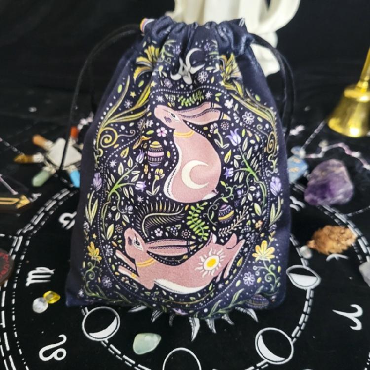 Altar Tarot Card Storage Bag Jewelry Bag Dices Bag Gift Bag with Drawstring