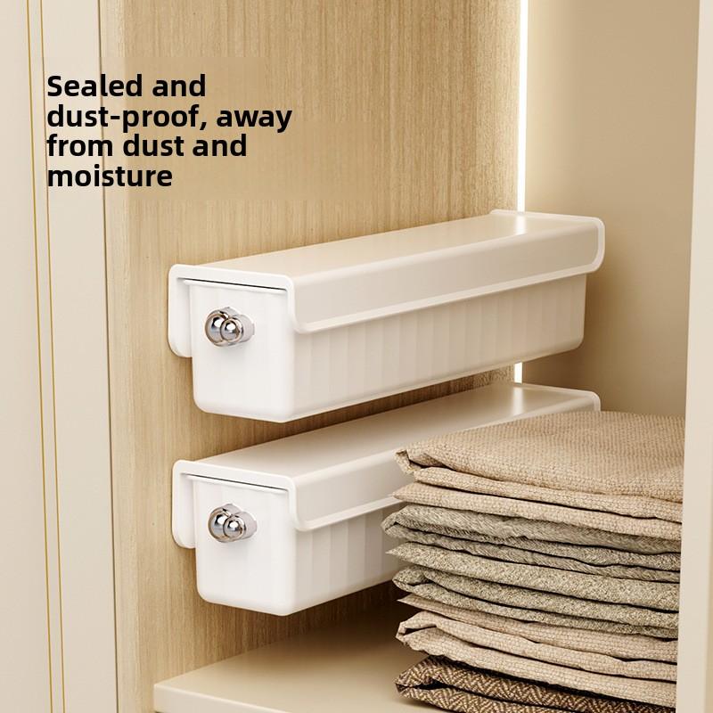 3 In 1 Wall-mounted Underwear and Socks Storage Box for Home Use To Hang and Organize Underwear