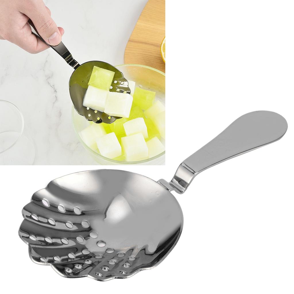 Ice Strainer 304 Stainless Steel Bar Cocktail Ice Drink Filter Bartending Accessory