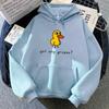 The Duck Song Got Any Grapes Hoodies Kawaii Cartoon Women/Men Sweatshirts Winter Soft Comfortable Hooded Clothing Streetwear