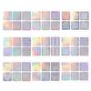 24 Mixed Nail Art Sticker Symphony Laser Cutout Stickers Nail Decals Large-scale Painting Printing Template Stickers