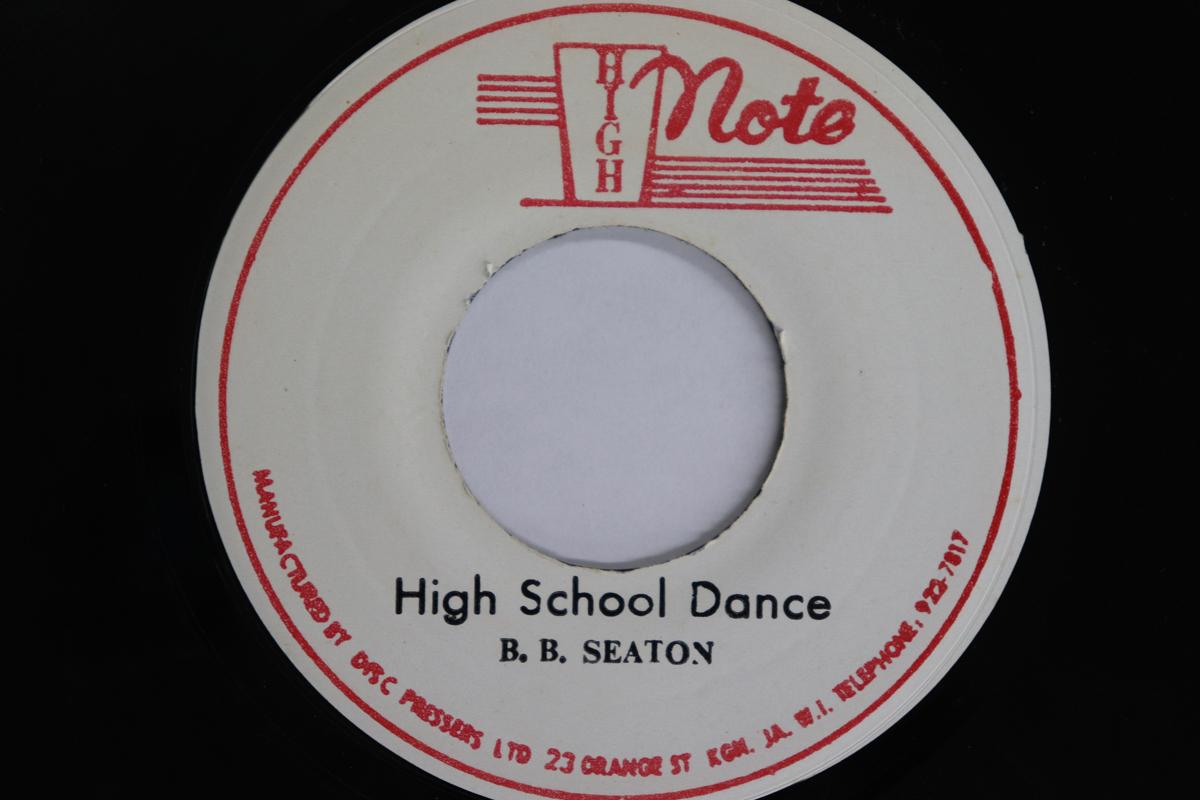 

7inch Record B.B. SEATON - High School Dance NONE HIGH NOTE Jamaica Reggae, Ska & Dub Used