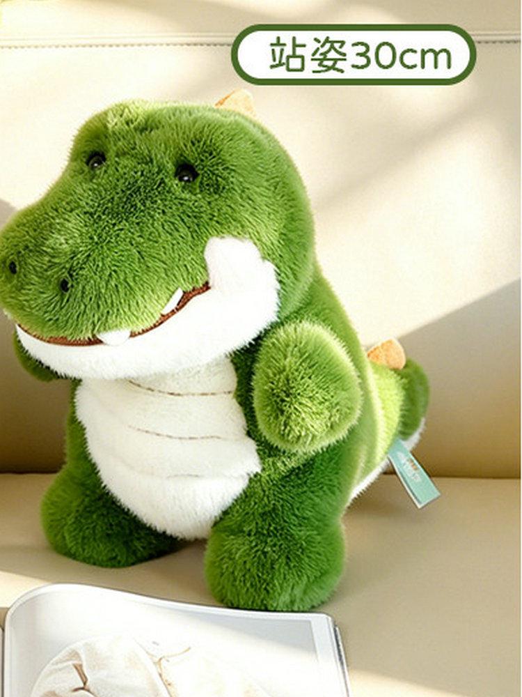 New Cuddly Alligator Plush Toy Dreamy Soft Green Crocodile Friend Cozy Desk/bed Cushion Fun Whimsical Gift Lovers