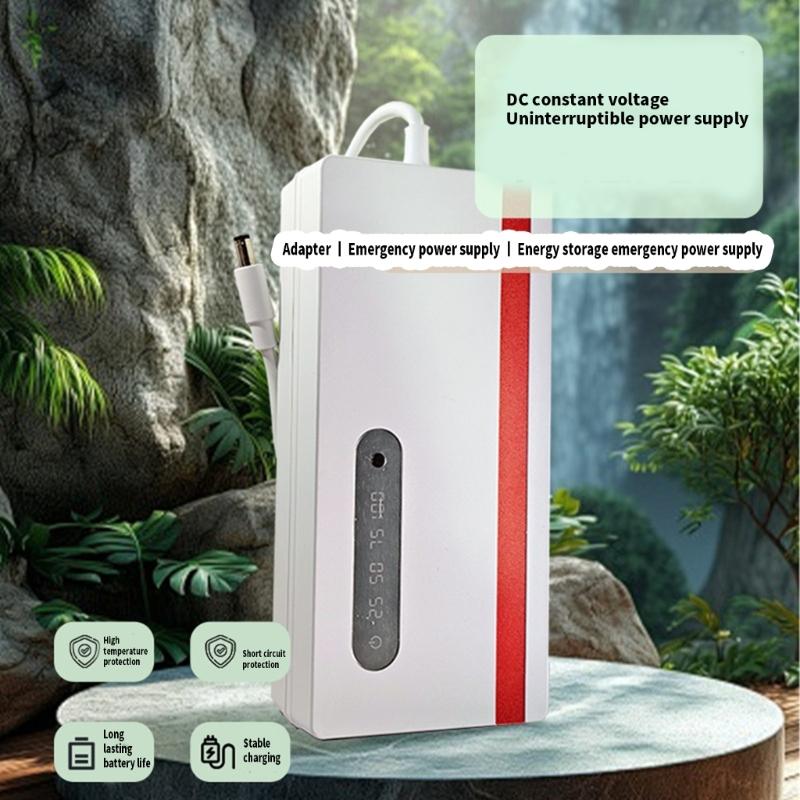 12V5A/7A UPS Backup Power Supply Small Backup Uninterruptible Power Supply for Router Optical Cats Mobile Device