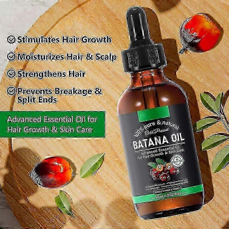 1-3X Batana Oil -Pure Natural Batana Oil, Promotes Hair Growth, Eliminates Split Ends, No!ZZ59 S06