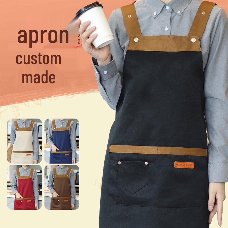 Personalized Waterproof Oil-Proof Apron – Stain-Resistant Kitchen Gift