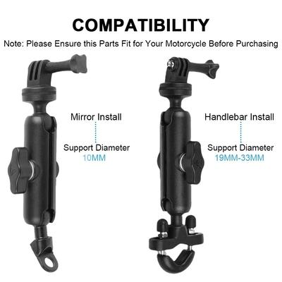 Support Gopro pour Moto Pour BMW R1250GS R1200GS Pour VOGE DS900X 525DSX Support Caméra Enregistreur de Conduite Support Guidon Support Rétroviseur