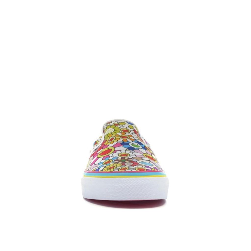 Vans Takashi Murakami Classic Slip-On LX Multi Flower Unisex Sneakers White VN-0ZSIGQC