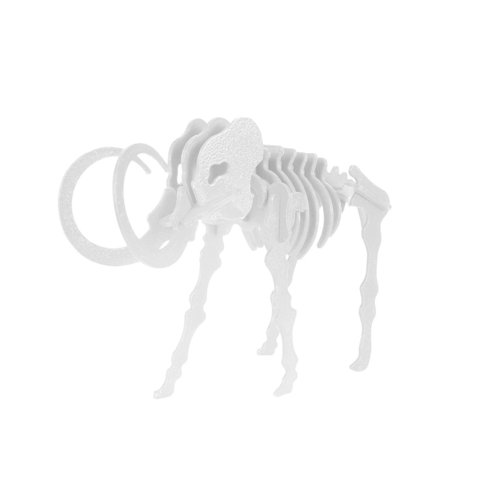 

Hands Craft DIY 3D Printed Puzzle - Wild Animals Bundle Pack Set Brain Teaser Puzzles Educational Toy Adults And Kids To Build Safe One Size белый