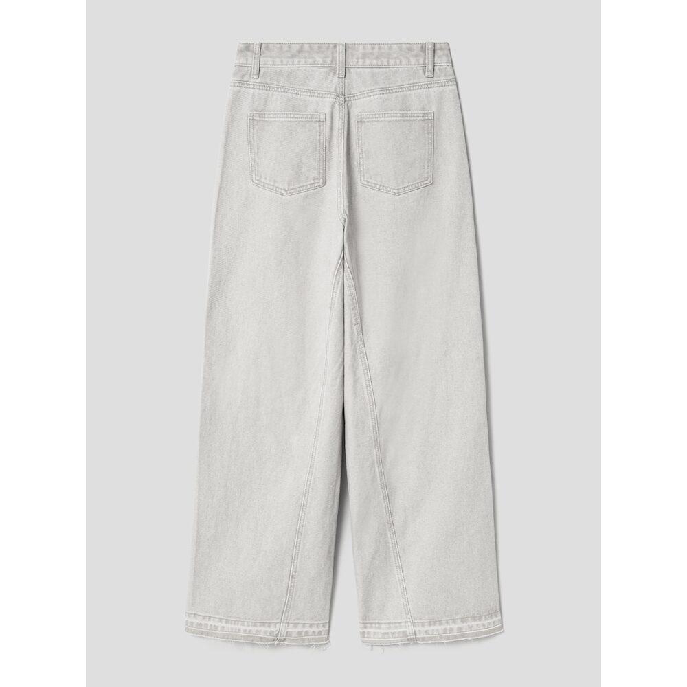 8SECONDS Cut-Out Damage Denim Light Gray