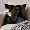 K-Klaus Mikaelson Vampire Diaries Cushion Cover Pillowcase Anti-Dustmite Invisible Zipper Short Plush Sofa Cushion