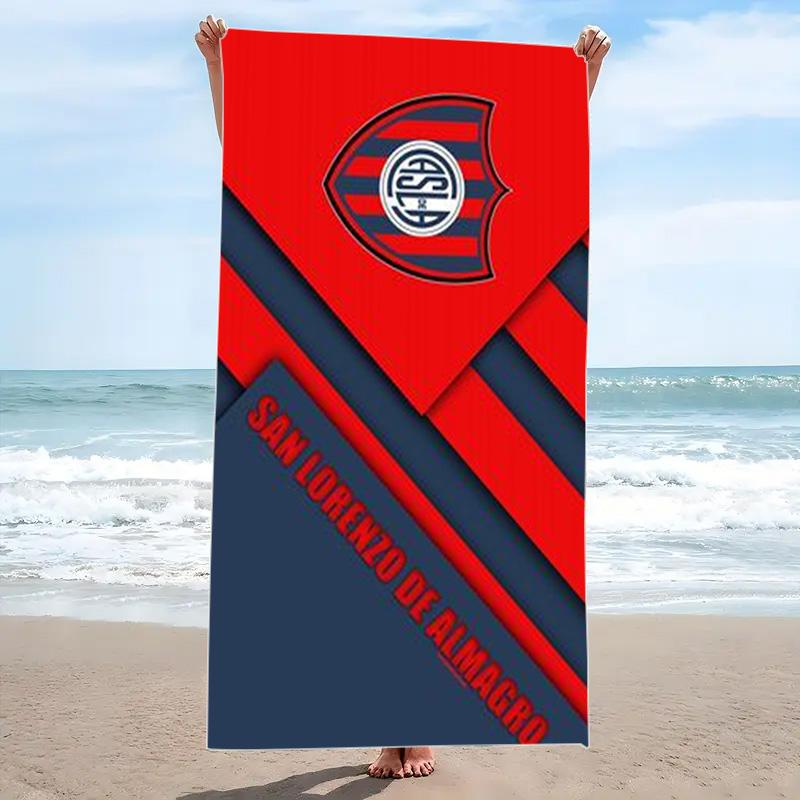 San Lorenzo Print Beach Towel, Large Soft Quick Dry Towel for Beach Camping Swimming