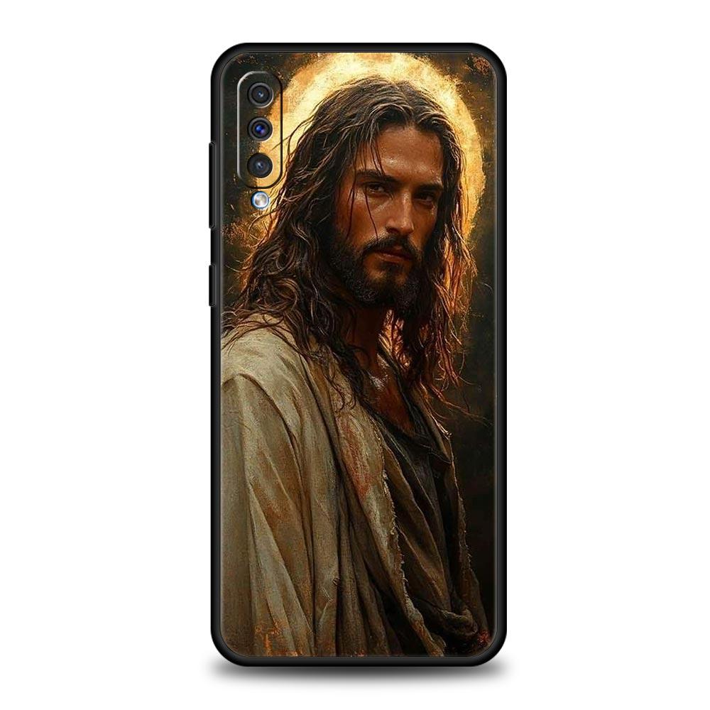 Case Faith Christian Religious Jesus For Samsung A24 A12 A14 A16 A32 A50 A70 A20E A20S A22 A34 A54 A42 A52 5G A04s A06 Cover