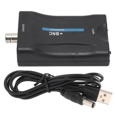 High-Definition Multimedia Interface zu BNC Konverter Q9 Kopf Videosignal-Umwandlungsbox(Schwarz )