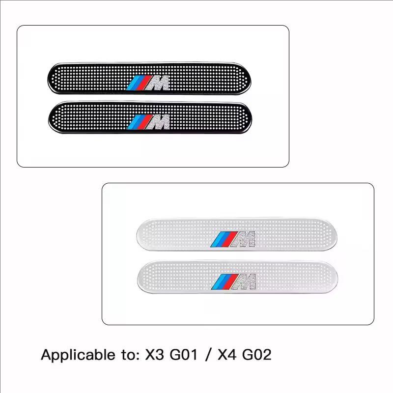 For BMW X6 Car Seat Floor Air Conditioner Outlet Dust Protective Cover Sticker For BMW M E90 E60 F30 F10 E39 E36 F20 G30 G20 E87 E92 E91 X5