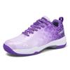 Fashion Professional Tennis Shoes Unisex Fashion Design Purple Badminton Sneakers For Women Lightweight Original Brand Sports Shoes Men