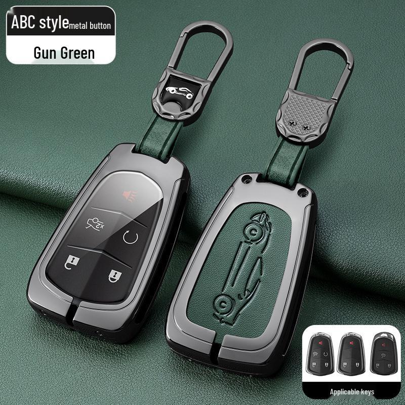 Cadillac XT5, CT5, XT4, XT6, CT6, XTS, ATSL, CT4 Premium Metal Key Cover
