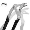 Automotive Clamp Pliers Snap Spring-Loaded Lever Ergonomic Non-Slip Grip Spring-loaded Plastic Remover Removal Tool Metal Fastener