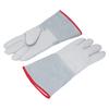 1 Pair 36cm Antifreeze Gloves Thickened Cowhide Low Temperature Protective Gloves for Liquid Nitroge