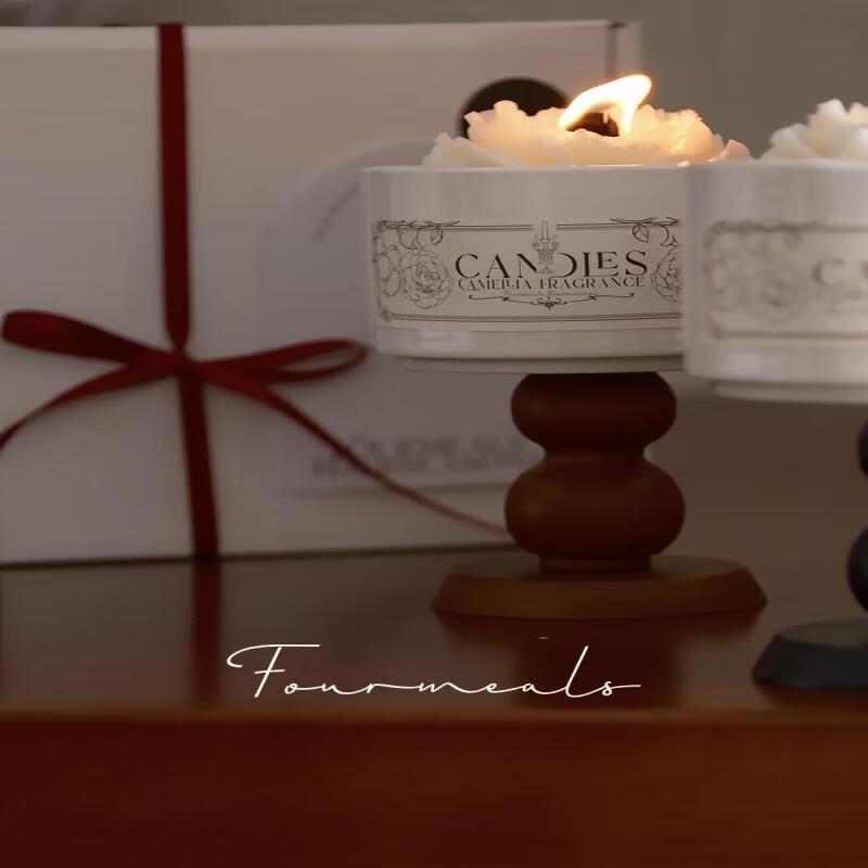 LIEI Jasmine Camellia Scented Candle Gift Box