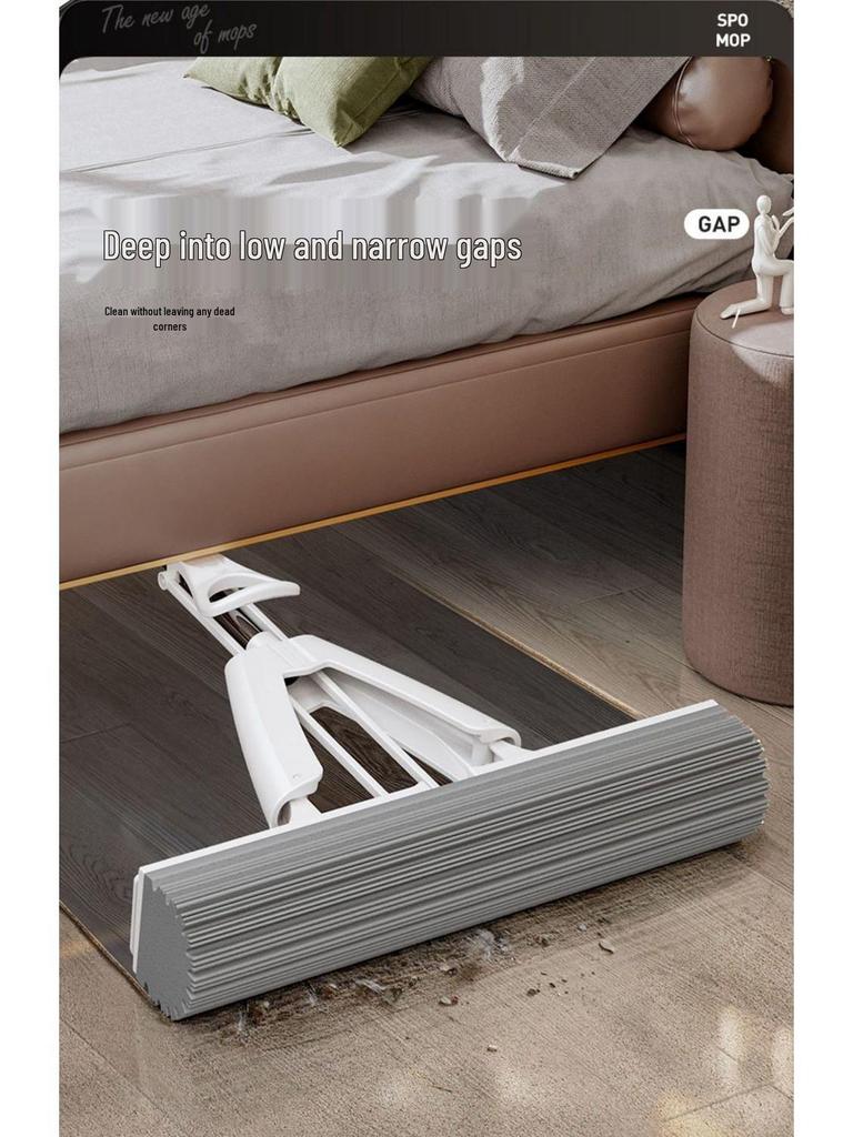 Großer PVA-Absorptionsschwammwischer mit freihändiger Auspressfunktion und Baumwollkopf