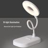 Rechargeable Eye-Protecting Desk Lamp with Three-Color Night Light for Study and Home Use