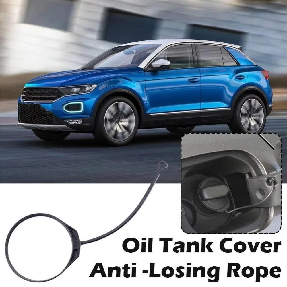 Anti-Lost Design Car fuel tank cap rope Black Fuel tank cap wire connecting rope Automobile Use