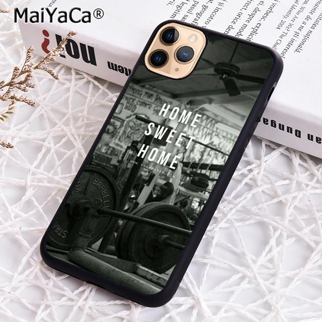 Gym Motivational Fitness Phone Case For iPhone 17 Air 16 Pro Max 15 14 Plus 12 13 Shell Cover Coque