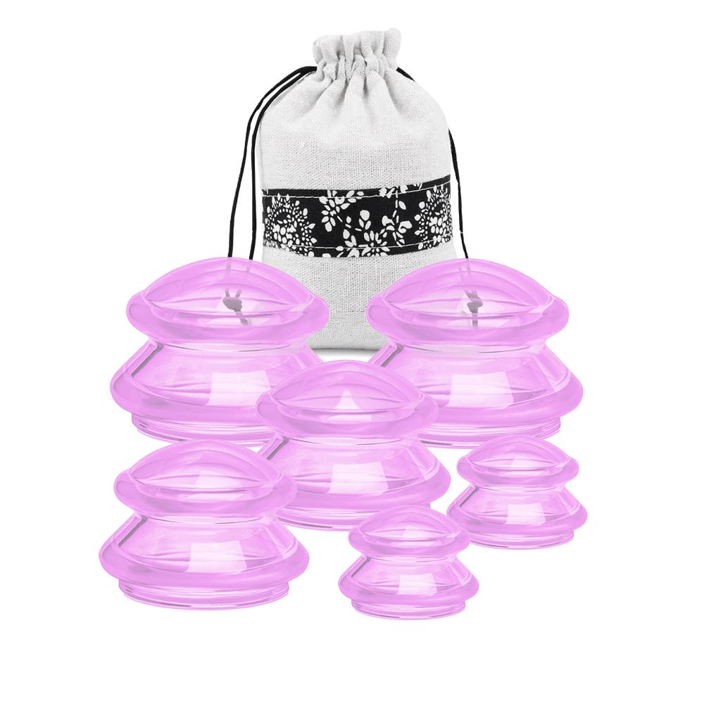 Anti-cellulite Silicone Suction Cup Ventosas Massage Body Cups Vacuum Cupping Therapy Set Masajeador Face Sucker Slimming Jars