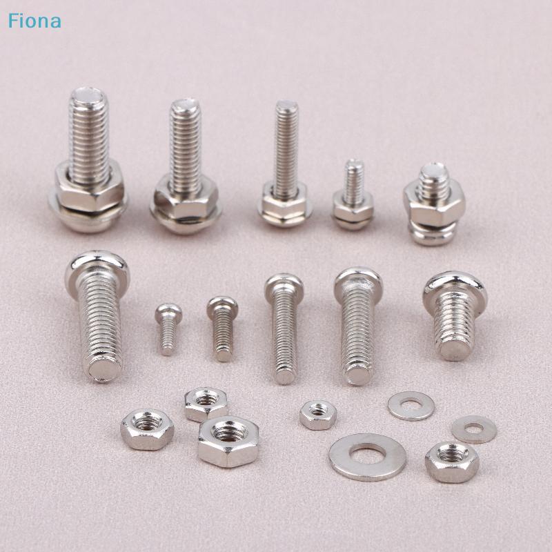 320Pcs Screws Nuts Washers Assortment Kit, Stainless Steel Hardware Fastener Set for Repair DIY