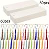 120/200pcs 400Gsm Watercolor Paper Bookmarks – Blank with Tassels, Customizable Hand-painted for DIY Crafts, Personalized Gifts & Stylish Organization
