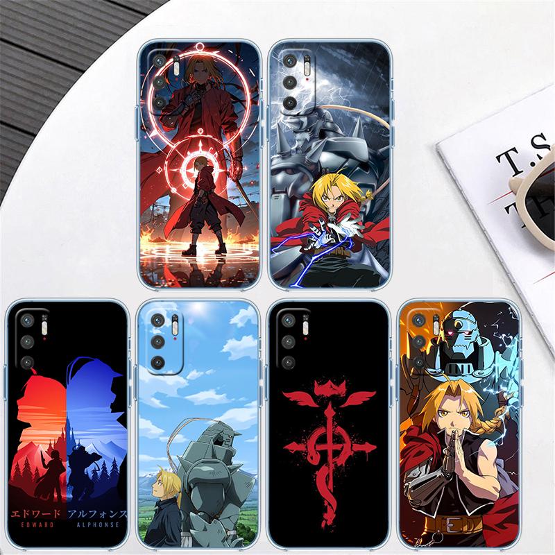 RA13 Fullmetal Alchemist Case for Motorola G10 G20 G30 G31 G32 G34 G35 G41 G42 G50 G51 G52 G55 G60 G60S G62 G71 G72 G75