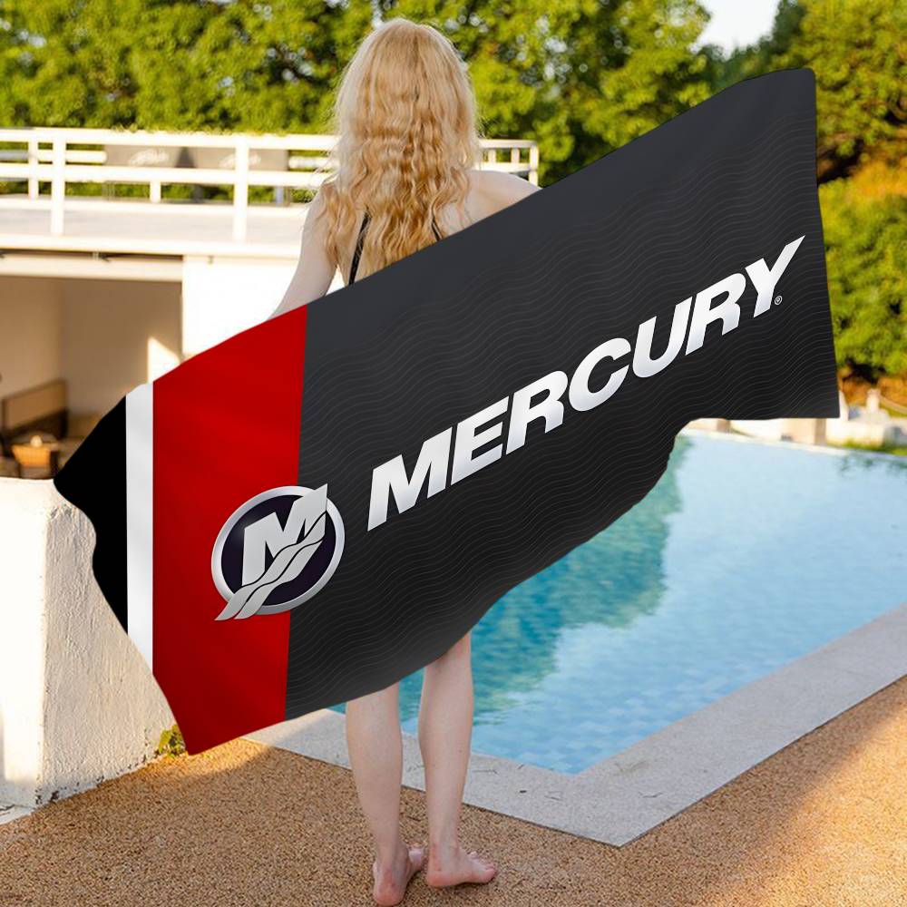 M-Mercury Racing Big Microfiber Beach Towels Quick Dry Towel Sand Beach Towels Pool Towel For Travel Swim Pool Yoga