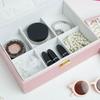 Elegant Large Capacity Jewelry Case Sophisticated Jewelry Casket Large Size Jewelry Display Holder for Travel Home