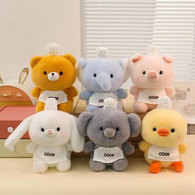Cute Table With Dolls, Small Animals, And Dolls, Plush Toys, Accompanying Dolls, Soothing Learning To Grab Dolls