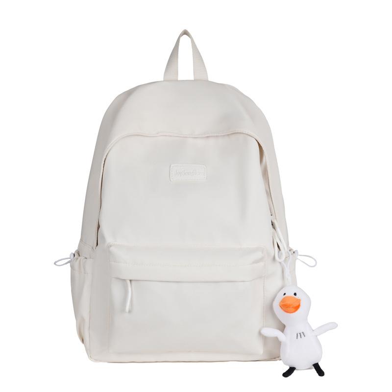 Schoolbag New Casual Backpack Fashionable Simple College Bag Men's and Women's Large Capacity Outdoor Travel Backpack