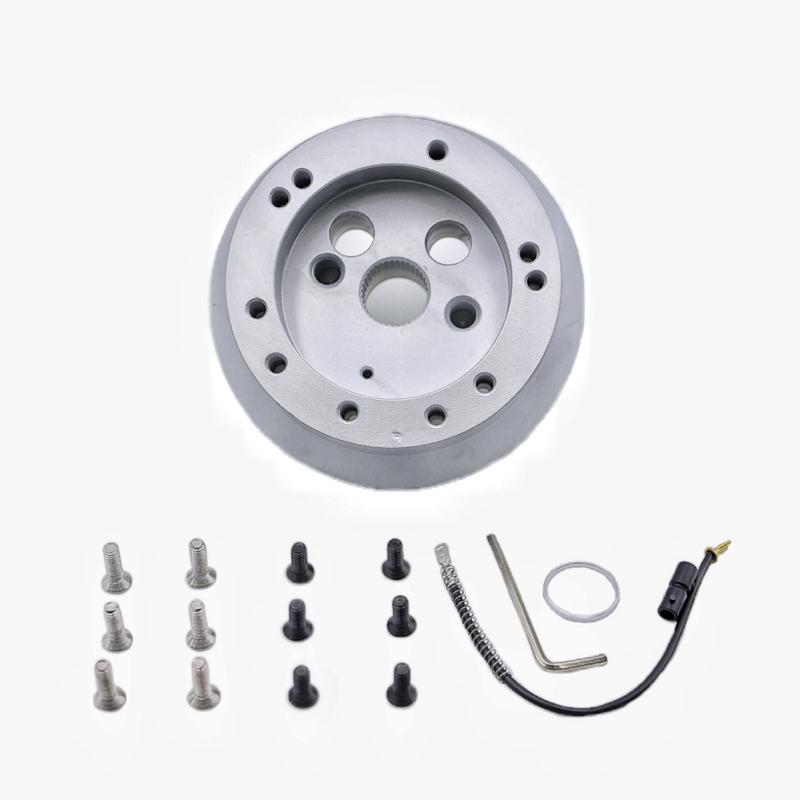 Steering Wheel Hub Adapter 5&6 Hole Compatible with 1969-1994 Chevrolet Chevy GM Flaming River Ididit Buick Jeep Pontiac