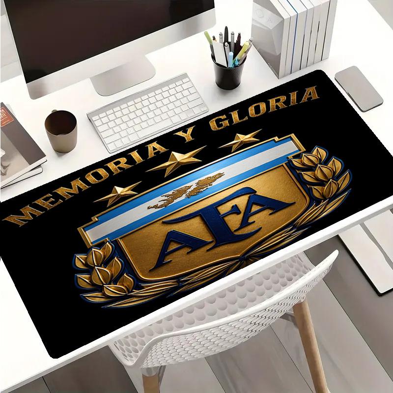 Argentina Football Mouse Pad - Non-Slip Rubber Base, Smooth Surface for Work,Gaming,Office,And Home Use, Desk Mouse Pad