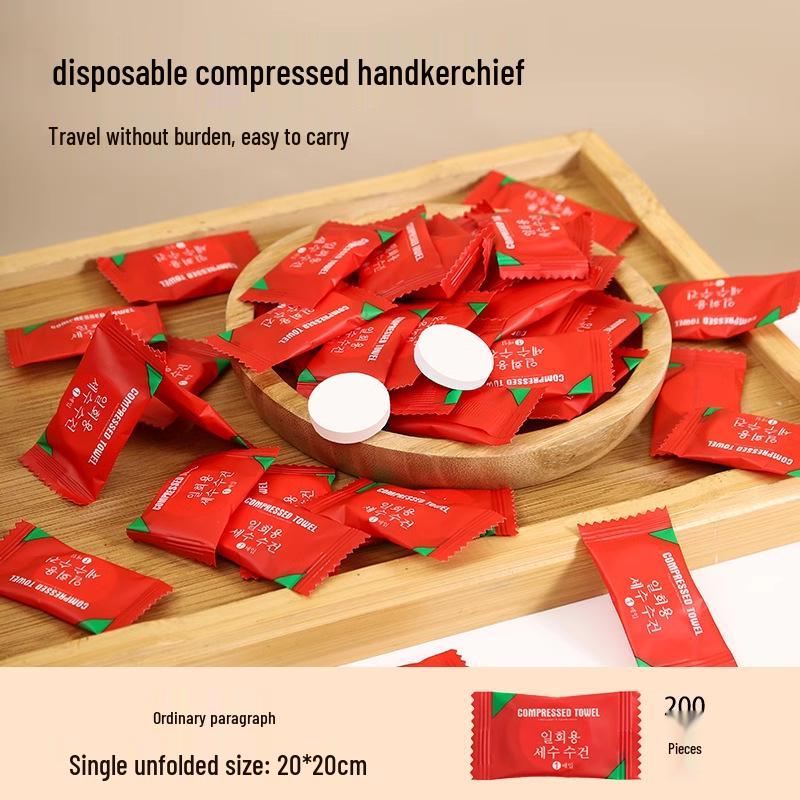 Thickened Travel Pack: Enlarged Disposable Cotton Face & Bath Towels